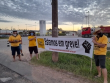 Greve dos ceramistas parou Angel Gres e Elisabeth