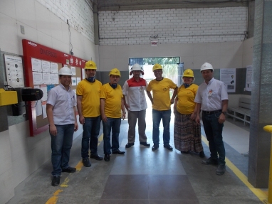 Sindicato e representantes da saúde fiscalizam cerâmicas